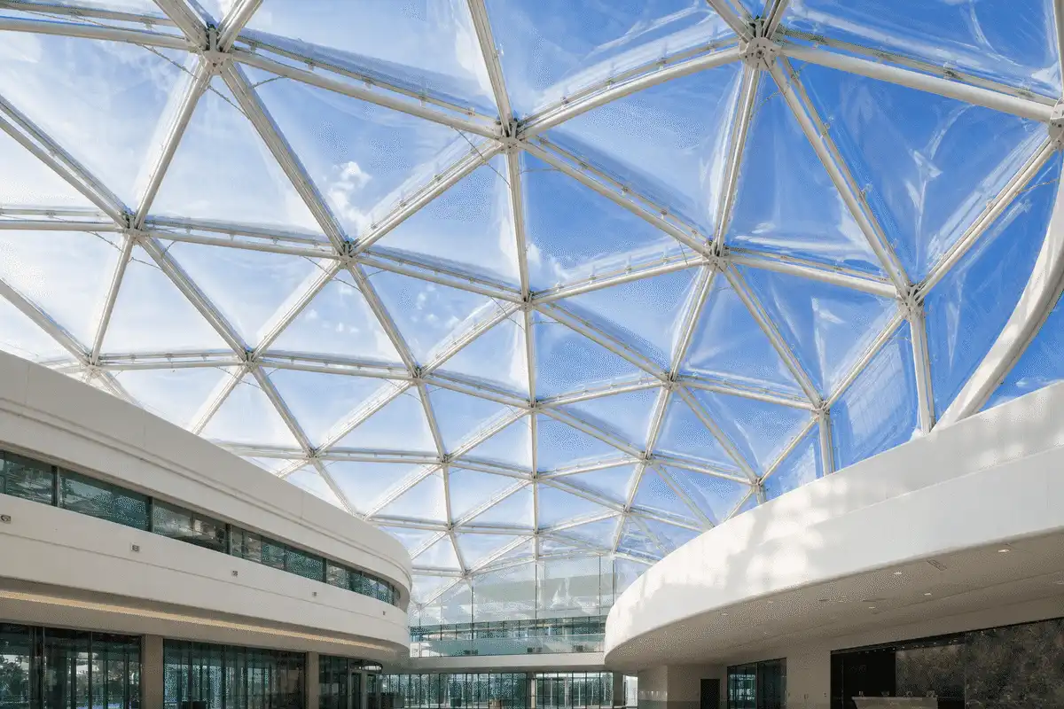 etfe seismic performance gallery 03 — ETFE Seismic Performance