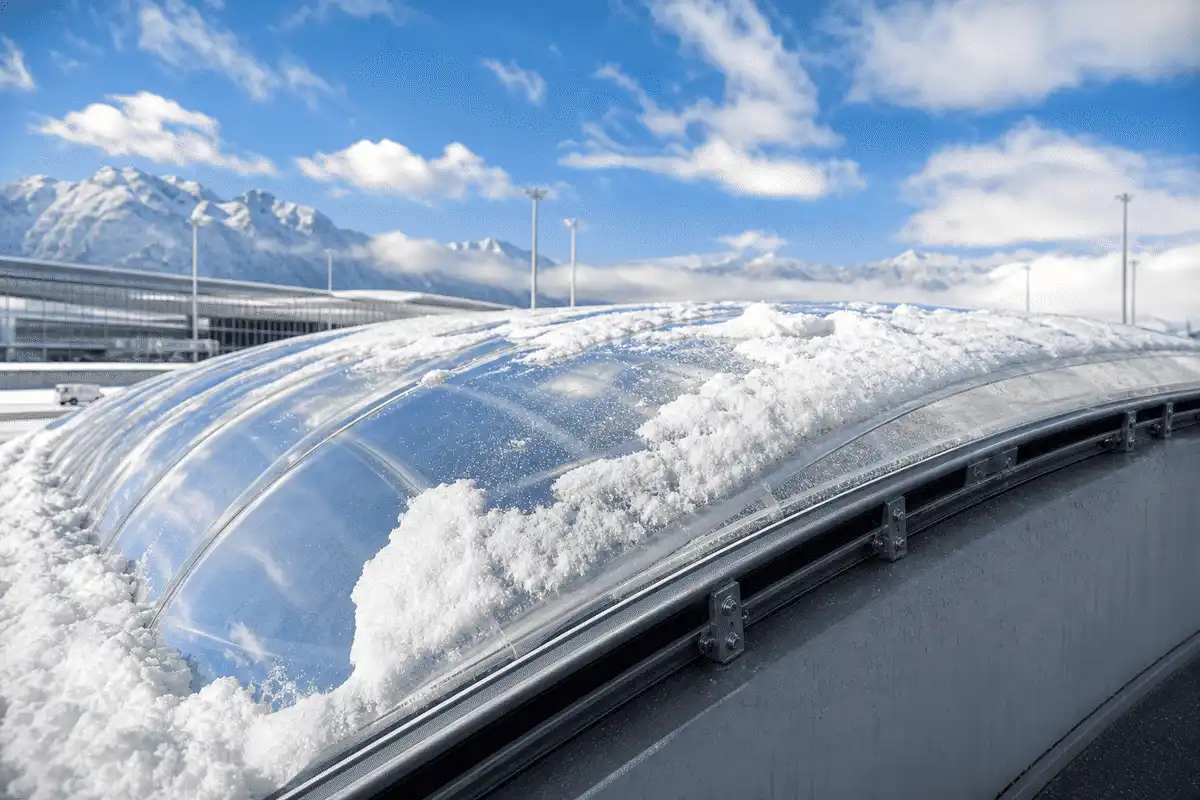 etfe snow load performance gallery 01 — ETFE Snow Load Performance