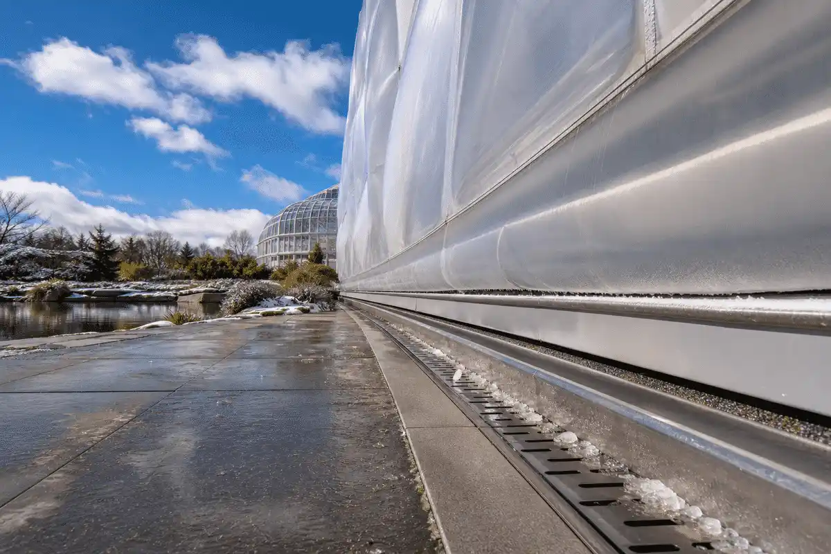 etfe snow load performance gallery 05 — ETFE Snow Load Performance