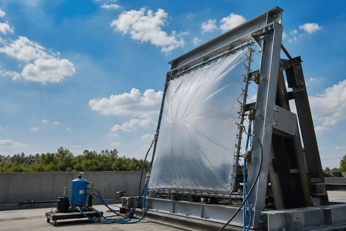 etfe wind load performance process — ETFE Wind Load Performance